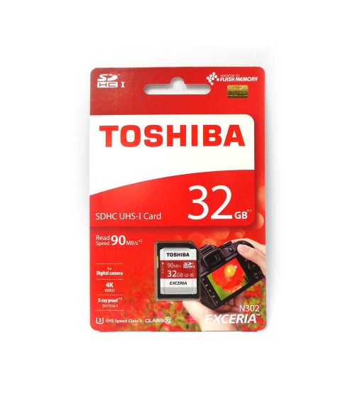 Toshiba Exceria SDHC 32GB 90MB/s